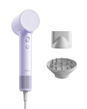 Air Diffuser Hair Dryer, 15 × High-Speed Ionic Hairdryer, Purple | Perfect for Daily Use & Curly Hair, Palm-Sized, Mini Blow Dryer with Diffuser, Travel Hair Dryers for Women, Hair Accessories Air Diffuser Hair Dryer, 15 × High-Speed Ionic Hairdryer, Purple | Perfect for Daily Use & Curly Hair, Palm-Sized, Mini Blow Dryer with Diffuser, Travel Hair Dryers for Women, Hair Accessories