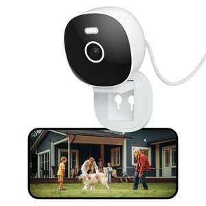 2K Security Camera, Outdoor/Indoor for Home, Pet, Baby, Nanny, White Light & Siren, IP65 Waterproof Color Night Vision Recording, Motion Detection, Compatible with Alexa,White 2K Security Camera, Outdoor/Indoor for Home, Pet, Baby, Nanny, White Light & Siren, IP65 Waterproof Color Night Vision Recording, Motion Detection, Compatible with Alexa,White