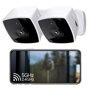 2K Indoor Cameras for Home Security 2Pack | Pet Camera with Phone App, AI Motion Detection, Dual-Band WiFi6, Cloud & SD Card Storage, Works with Alexa & Google Assistant 2K Indoor Cameras for Home Security 2Pack | Pet Camera with Phone App, AI Motion Detection, Dual-Band WiFi6, Cloud & SD Card Storage, Works with Alexa & Google Assistant