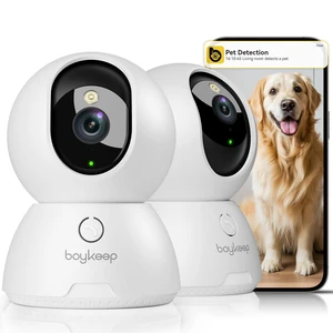 2K Cameras for Home Security, 2-Pack Indoor Camera with Night Vision, Pet Camera Indoor with Phone App, Motion Detection, 2-Way Audio, Cloud/SD Card Storage, Compatible with Alexa 2K Cameras for Home Security, 2-Pack Indoor Camera with Night Vision, Pet Camera Indoor with Phone App, Motion Detection, 2-Way Audio, Cloud/SD Card Storage, Compatible with Alexa
