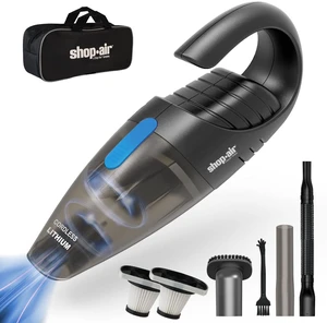 Car Vacuum Cordless, Rechargeable Handheld Mini Portable Vacuum Cleaner with Attachments, Filters and Storage Bag, Suitable for Car, Home (Blue Button) Car Vacuum Cordless, Rechargeable Handheld Mini Portable Vacuum Cleaner with Attachments, Filters and Storage Bag, Suitable for Car, Home (Blue Button)