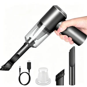 Handheld Car Vacuum Cleaner, Rechargeable Vacuum for Home and Car Cleaning This rechargeable vacuum supports suction and blowing, easily clean dust and debris on car interiors, keyboards and desktops Handheld Car Vacuum Cleaner, Rechargeable Vacuum for Home and Car Cleaning This rechargeable vacuum supports suction and blowing, easily clean dust and debris on car interiors, keyboards and desktops