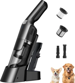 Cordless Handheld Vacuum, 24KPA Powerful, Rechargeable, Pet & Car | 2-Speed, Wireless Charger, 1.8lb Lightweight, Portable, Ergonomic Handle, Dual-form Crevice Tool, Home, Gap, Desktop, Kitchen Cordless Handheld Vacuum, 24KPA Powerful, Rechargeable, Pet & Car | 2-Speed, Wireless Charger, 1.8lb Lightweight, Portable, Ergonomic Handle, Dual-form Crevice Tool, Home, Gap, Desktop, Kitchen
