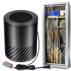 Gun Safe Dehumidifier Electric, Dehumidifier for Gun Safe Dryer, Plug in Gun Safe Heater, 360° Heating Circular Air with Built-in Fan Gun Safe Dehumidifier Electric, Dehumidifier for Gun Safe Dryer, Plug in Gun Safe Heater, 360° Heating Circular Air with Built-in Fan