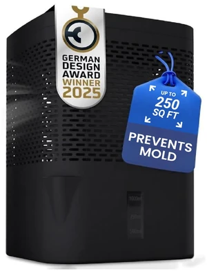 Non-Electric Dehumidifier Moisture Absorber for Basement, Bathroom, Closet & RV, Includes 24oz Refill Pack with Dehumidifier Granules, Reusable, Black Non-Electric Dehumidifier Moisture Absorber for Basement, Bathroom, Closet & RV, Includes 24oz Refill Pack with Dehumidifier Granules, Reusable, Black