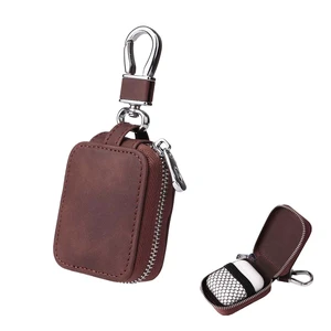 Earbud Case Headphone Storage Case Compatible with Airpods 1/2/3/Pro Wireless Earphones Carrying Pouch Small PU Leather Bag Shockproof Earpods Cover Universal Bag Travel Protection Pouche-Dark Brown Earbud Case Headphone Storage Case Compatible with Airpods 1/2/3/Pro Wireless Earphones Carrying Pouch Small PU Leather Bag Shockproof Earpods Cover Universal Bag Travel Protection Pouche-Dark Brown