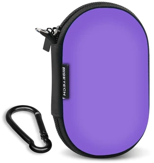 Earbud Case Holder, RISETECH Hard Shell Earphone Case Wired Headphone Pouch Small Zipper Bag Compatible with Bose New QuietComfort Wireless Earbuds, IEM, TOZO A1 A2 T10, Soundcore Space A40 -Purple Earbud Case Holder, RISETECH Hard Shell Earphone Case Wired Headphone Pouch Small Zipper Bag Compatible with Bose New QuietComfort Wireless Earbuds, IEM, TOZO A1 A2 T10, Soundcore Space A40 -Purple