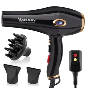 Hair Dryer with Diffuser Concentrator, 2200W Professional Salon Ionic Blow Dryer for Frizz Free Smooth Hair, Featuring 2 Speeds and 2 Heat Settings, Cool Shot ButtonGold Hair Dryer with Diffuser Concentrator, 2200W Professional Salon Ionic Blow Dryer for Frizz Free Smooth Hair, Featuring 2 Speeds and 2 Heat Settings, Cool Shot ButtonGold