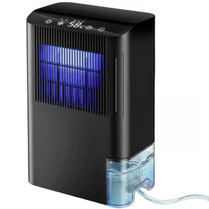 Dehumidifier for Home Bedroom Basement with Humidity Display | New-Rotary Desiccant Dehumidifier with Drain Hose/85 OZ Water Tank/Washable Filter/Auto Shut Off/Ultra Quiet/7 Color Light Dehumidifier for Home Bedroom Basement with Humidity Display | New-Rotary Desiccant Dehumidifier with Drain Hose/85 OZ Water Tank/Washable Filter/Auto Shut Off/Ultra Quiet/7 Color Light