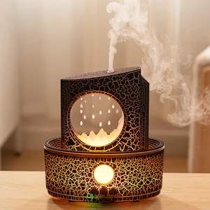 Aromatherapy Humidifier for Sleep Relaxation, Raindrop Humidifiers,Aromatherapy Diffuser with 3 LED Color Changing Lights and Auto-Off, Air humidifier Suitable for Home, Office Aromatherapy Humidifier for Sleep Relaxation, Raindrop Humidifiers,Aromatherapy Diffuser with 3 LED Color Changing Lights and Auto-Off, Air humidifier Suitable for Home, Office