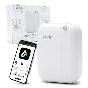 Waterless Essential Oil Diffuser for Large Home Covers 3000 Sq Ft | 400ml Scent Diffuser, Smart Cold Air Scent Oil Machine, Tabletop or Wall Use, App Control for Bedroom, Office, Living Room Waterless Essential Oil Diffuser for Large Home Covers 3000 Sq Ft | 400ml Scent Diffuser, Smart Cold Air Scent Oil Machine, Tabletop or Wall Use, App Control for Bedroom, Office, Living Room