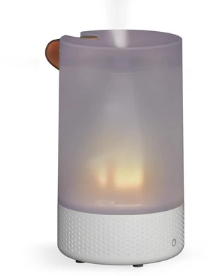 Votiv 7 Whole Room Ultrasonic Humidifier with Ambient Lighting, 2 Gallon Output, Carry Handle, Simple Refill, Touch Controls, 2 Mist Settings, Humidifier for Bedroom, Translucent White Votiv 7 Whole Room Ultrasonic Humidifier with Ambient Lighting, 2 Gallon Output, Carry Handle, Simple Refill, Touch Controls, 2 Mist Settings, Humidifier for Bedroom, Translucent White