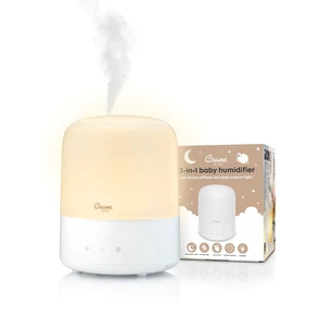 3-In-1 Baby Humidifier Aroma Diffuser with Adjustable Nightlight, Auto-Shutoff, Humidifier for Baby Nursery, Baby Diffuser for Nursery 3-In-1 Baby Humidifier Aroma Diffuser with Adjustable Nightlight, Auto-Shutoff, Humidifier for Baby Nursery, Baby Diffuser for Nursery