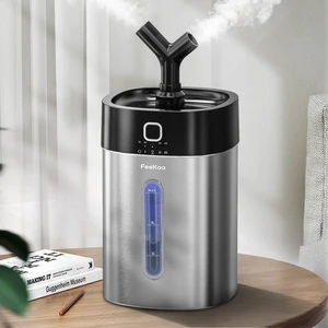Stainless Steel Humidifier Dishwasher Safe, 4L/1Gal Cool Mist Humidifiers for Bedroom, Easy Clean Humidifier Large Room, Humidifiers for Baby Nursery Living Room Office Plant, Black Stainless Steel Humidifier Dishwasher Safe, 4L/1Gal Cool Mist Humidifiers for Bedroom, Easy Clean Humidifier Large Room, Humidifiers for Baby Nursery Living Room Office Plant, Black