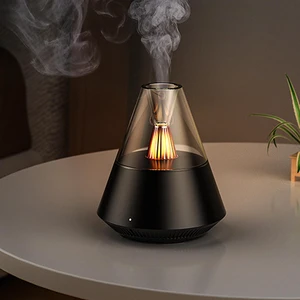 Essential Oils Aroma Diffuser,Portable Humidifier with Cool Mist and Warm Light Effect,Remote Control,150 ml Capacity,for Bedroom, Office, Living Room, Yoga (Black) Essential Oils Aroma Diffuser,Portable Humidifier with Cool Mist and Warm Light Effect,Remote Control,150 ml Capacity,for Bedroom, Office, Living Room, Yoga (Black)