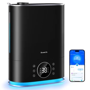 7L Smart Humidifier for Bedroom, Warm & Cool Mist for Large Room | Auto Mode, 70H Quiet Runtime for Baby, Plants Nursery, App & Voice Control, RGB Nightlight, Humidity Sensor 7L Smart Humidifier for Bedroom, Warm & Cool Mist for Large Room | Auto Mode, 70H Quiet Runtime for Baby, Plants Nursery, App & Voice Control, RGB Nightlight, Humidity Sensor