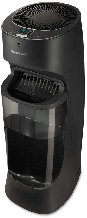 Top Fill Tower Humidifier, Digital Humidistat, Black Cool Mist Humidifiers for Bedroom, Home or Office with Space-Saving Tower Design Top Fill Tower Humidifier, Digital Humidistat, Black Cool Mist Humidifiers for Bedroom, Home or Office with Space-Saving Tower Design