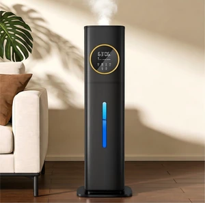 Humidifiers for Bedroom 500 sq ft,2.1Gal/8L Cool Mist Humidifier Large Room | 48H Top Fill with Essential Oil Diffuser and Night Light for Baby Nursery Office Plants, Quiet, Black Humidifiers for Bedroom 500 sq ft,2.1Gal/8L Cool Mist Humidifier Large Room | 48H Top Fill with Essential Oil Diffuser and Night Light for Baby Nursery Office Plants, Quiet, Black