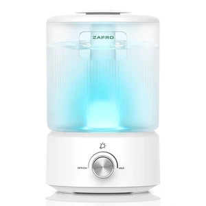 2.5L Top Fill Humidifier for Bedroom, 25H Runtime, 24dB Quiet, White | Easy to Clean,7-Color Night Light,Built-in Oil Diffuser,Cool Mist Humidifier for Large Room,Baby Nursery,Plants 2.5L Top Fill Humidifier for Bedroom, 25H Runtime, 24dB Quiet, White | Easy to Clean,7-Color Night Light,Built-in Oil Diffuser,Cool Mist Humidifier for Large Room,Baby Nursery,Plants