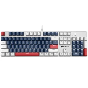 104 Keys Full Size Mechanical Gaming Keyboard | Red Switch Blue/White/Red Combo Color Computer Keyboards | 104 Keys US Layout Wired Mechanical PC Gaming Keyboard | Light Up Wired Clicky Keyboards 104 Keys Full Size Mechanical Gaming Keyboard | Red Switch Blue/White/Red Combo Color Computer Keyboards | 104 Keys US Layout Wired Mechanical PC Gaming Keyboard | Light Up Wired Clicky Keyboards