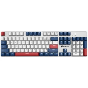 104 Keys Full Size Mechanical Gaming Keyboard | Blue Switch Blue/White/Red Combo Color Computer Keyboards | Hot Swappable US Layout Wired Mechanical PC Gaming Keyboard | Light Up Wired Keyboards 104 Keys Full Size Mechanical Gaming Keyboard | Blue Switch Blue/White/Red Combo Color Computer Keyboards | Hot Swappable US Layout Wired Mechanical PC Gaming Keyboard | Light Up Wired Keyboards