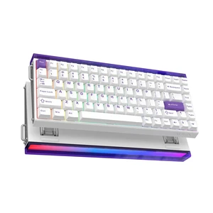 Aula Hero84 HE Wired Magnetic Gaming Keyboard, Rapid Hall Effect Keyboard with 0.01mm Adjustable Actuation, 8kHz Polling, 5-Layer Sound Dampening, RGB Lightbox & Backlit (White Purple) Aula Hero84 HE Wired Magnetic Gaming Keyboard, Rapid Hall Effect Keyboard with 0.01mm Adjustable Actuation, 8kHz Polling, 5-Layer Sound Dampening, RGB Lightbox & Backlit (White Purple)