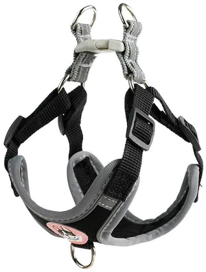 No Pull Dog Harness,Soft Padded Reflective Dog Harness Vest,Breathable Adjustable Pet Harness with 2 D-Rings,Escape Proof Dog Harness for Small Medium Dogs Puppy French Bulldog Corgi (Black) No Pull Dog Harness,Soft Padded Reflective Dog Harness Vest,Breathable Adjustable Pet Harness with 2 D-Rings,Escape Proof Dog Harness for Small Medium Dogs Puppy French Bulldog Corgi (Black)