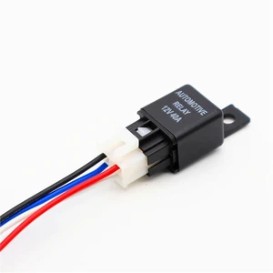 12V40A Car Air Conditioning Relay Fog Headlight Fan Wiring Harness 1Pcs( *) 12V40A Car Air Conditioning Relay Fog Headlight Fan Wiring Harness 1Pcs( *)