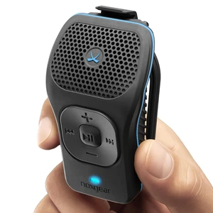 39g Wearable Bluetooth Speaker, Mini Clip-On, Black | Small Magnetic Clip-On Bluetooth Speaker, IPX7 Waterproof, 15 Hour Battery, Open-Ear Awareness, Microphone, 100ft Range 39g Wearable Bluetooth Speaker, Mini Clip-On, Black | Small Magnetic Clip-On Bluetooth Speaker, IPX7 Waterproof, 15 Hour Battery, Open-Ear Awareness, Microphone, 100ft Range