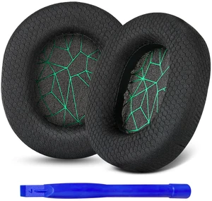 Replacement Ear Pads Cushions for SteelSeries Arctis 7/1 / 5/3, Earpads Covers Compatible with Arctis 7X Arctis 9 Arctis-9X Arctis-pro Arctis-Prime Gaming Headsets (Green) Replacement Ear Pads Cushions for SteelSeries Arctis 7/1 / 5/3, Earpads Covers Compatible with Arctis 7X Arctis 9 Arctis-9X Arctis-pro Arctis-Prime Gaming Headsets (Green)