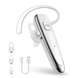 Bluetooth Headset V5.1, Wireless Headset with Mic for Work, CVC 8.0 Noise Cancelling Single Ear Bluetooth Earpiece, 60 Days Standby for Work, Trucker/Truck Driver, Phone, PC Bluetooth Headset V5.1, Wireless Headset with Mic for Work, CVC 8.0 Noise Cancelling Single Ear Bluetooth Earpiece, 60 Days Standby for Work, Trucker/Truck Driver, Phone, PC