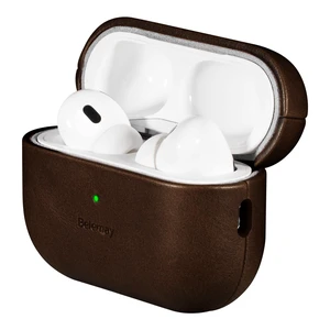 Handcrafted Vegetable-Tanned Leather Case for AirPods Pro 3 | Full-Grain Cowhide, Develops Rich Patina, Handcrafted, Compatible with MagSafe, Secure Grip, Precision Fit, Bourbon Brown Handcrafted Vegetable-Tanned Leather Case for AirPods Pro 3 | Full-Grain Cowhide, Develops Rich Patina, Handcrafted, Compatible with MagSafe, Secure Grip, Precision Fit, Bourbon Brown