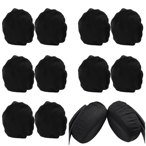 Headphone Ear Covers, 10 Pcs/5 Pairs, Black | Fit 9-11 cm Over-Ear Headphones, Washable, Stretchable, Sweat Covers for Gym, Libraries, Office Headphone Ear Covers, 10 Pcs/5 Pairs, Black | Fit 9-11 cm Over-Ear Headphones, Washable, Stretchable, Sweat Covers for Gym, Libraries, Office