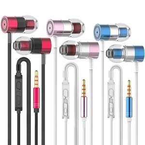 3 Pairs Metal Wired Earbuds with Microphone & Volume Control, in Ear Earphones for School, Noise Islating, for 3.5mm Jack iPhone iPad iPod Samsung Google Devices (Mixed) 3 Pairs Metal Wired Earbuds with Microphone & Volume Control, in Ear Earphones for School, Noise Islating, for 3.5mm Jack iPhone iPad iPod Samsung Google Devices (Mixed)