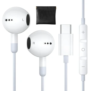 USB C Headphones for iPhone 17 Air/17 Pro/17 Pro Max USB C Earphones with Mic Volume Control Wired Earbuds USB Type C Headphones for iPhone 16 15 Pro Max Plus iPad Pro Galaxy S25/S24 Ultra Pixel 10 USB C Headphones for iPhone 17 Air/17 Pro/17 Pro Max USB C Earphones with Mic Volume Control Wired Earbuds USB Type C Headphones for iPhone 16 15 Pro Max Plus iPad Pro Galaxy S25/S24 Ultra Pixel 10