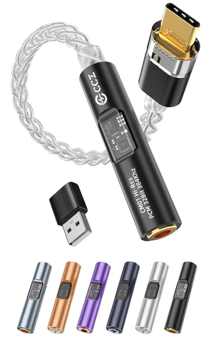 2026 Latest USB C DAC Audio Adapter with Headphone Amplifier Factory Direct Good Service Quality USB C to 3.5mm Audio Adapter For iPhone 15, Android, Laptop & Tablet 2026 Latest USB C DAC Audio Adapter with Headphone Amplifier Factory Direct Good Service Quality USB C to 3.5mm Audio Adapter For iPhone 15, Android, Laptop & Tablet