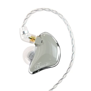 Bmaster Triple Drivers in Ear Monitor Headphone (Gray) | sound isolation iem with two detachable mmcx cables,carrying kit fit, ideal for audio engineer musician Bmaster Triple Drivers in Ear Monitor Headphone (Gray) | sound isolation iem with two detachable mmcx cables,carrying kit fit, ideal for audio engineer musician