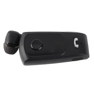 Bluetooth Earpiece with Antilost Feature (Black) | Retractable design, call vibration, IOS power display, single ear answering Bluetooth Earpiece with Antilost Feature (Black) | Retractable design, call vibration, IOS power display, single ear answering