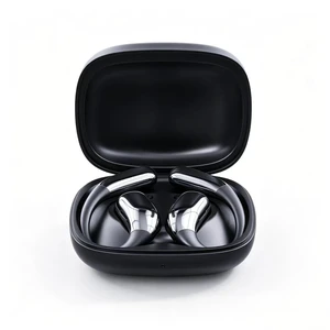 40H Long Playtime Open Ear Bluetooth Headphones, 400mAh Charging Case Wireless Open Ear Earbuds, Bluetooth 6.0 Stable Connection, Dual Music & Gaming Modes Sports EarphonesBlack 40H Long Playtime Open Ear Bluetooth Headphones, 400mAh Charging Case Wireless Open Ear Earbuds, Bluetooth 6.0 Stable Connection, Dual Music & Gaming Modes Sports EarphonesBlack