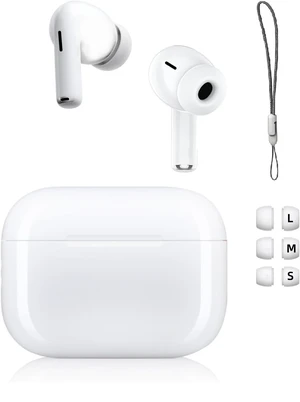 Wireless Earbuds Bluetooth 5.3 Headphones Noise Cancelling Air Buds Pods (2nd) 3D Stereo Ear pods in-Ear Ear Buds with Deep Bass Earphones Sport Headsets for Android/Samsung/Apple iPhone Wireless Earbuds Bluetooth 5.3 Headphones Noise Cancelling Air Buds Pods (2nd) 3D Stereo Ear pods in-Ear Ear Buds with Deep Bass Earphones Sport Headsets for Android/Samsung/Apple iPhone