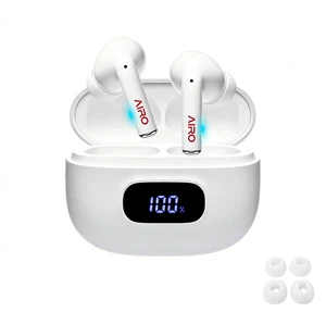 Duo Wireless Earbuds with LED Display, ANC Noise Cancellation,Big Bass | ANC/Transparency/Normal Modes, Bluetooth 5.4, ENC Noise Cancelling Mic, IPX4 Waterproof Ear Buds for Sports, Phone, Tablet Duo Wireless Earbuds with LED Display, ANC Noise Cancellation,Big Bass | ANC/Transparency/Normal Modes, Bluetooth 5.4, ENC Noise Cancelling Mic, IPX4 Waterproof Ear Buds for Sports, Phone, Tablet