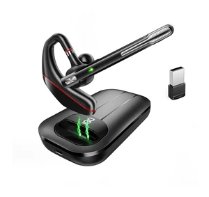 Bluetooth Headset V5.3, Wireless Earpiece with 1000mAh Charging Case, 96H Talktime, Hands Free Noise Canceling Headphones with Dual-Mic for Computer Cell Phones Trucker Home Work Bluetooth Headset V5.3, Wireless Earpiece with 1000mAh Charging Case, 96H Talktime, Hands Free Noise Canceling Headphones with Dual-Mic for Computer Cell Phones Trucker Home Work