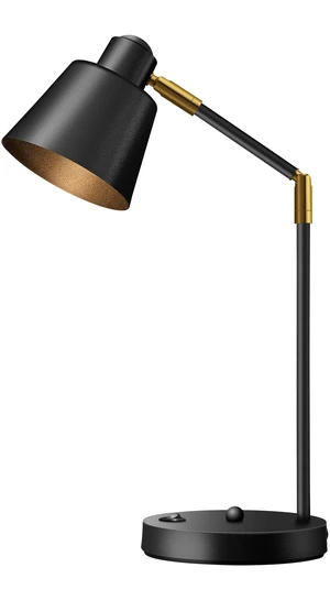 LED Desk Lamp with Dual USB Charging Ports, 100% Metal, 270° Swivel Arms, Soft White Light (3000K), Bedside Reading Lamp, Home Office Lamp (Black) LED Desk Lamp with Dual USB Charging Ports, 100% Metal, 270° Swivel Arms, Soft White Light (3000K), Bedside Reading Lamp, Home Office Lamp (Black)