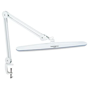 Task Lamp with Clamp, Bright 117PCS LEDs, Metal Swing Arm 24W 2200 Lumen Dimmable Led Desk Lamp for Architect Home Office Study Reading Dorm Workbench Craft, 23 Inch Working Lamp(White) Task Lamp with Clamp, Bright 117PCS LEDs, Metal Swing Arm 24W 2200 Lumen Dimmable Led Desk Lamp for Architect Home Office Study Reading Dorm Workbench Craft, 23 Inch Working Lamp(White)