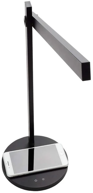 Adonis White Metal Dimmable and Adjustable Color Temperature Energy-Efficient Modern LED Desk Lamp with Built-in Wireless Phone Charger Adonis White Metal Dimmable and Adjustable Color Temperature Energy-Efficient Modern LED Desk Lamp with Built-in Wireless Phone Charger