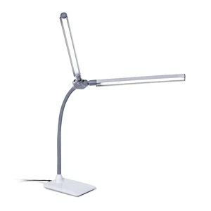 DuoPro Table Lamp - Double Shade LED Task Lamp, 4 Brightness Levels, 6,000K Daylight, 2,100 Lux, Anti-Glare, Flexible Arm, Touch Dimmer - Ideal for Sewing, Crafting, Reading DuoPro Table Lamp - Double Shade LED Task Lamp, 4 Brightness Levels, 6,000K Daylight, 2,100 Lux, Anti-Glare, Flexible Arm, Touch Dimmer - Ideal for Sewing, Crafting, Reading
