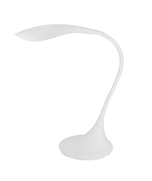 Flexible Gooseneck LED Desk Lamp, Multi-Angle Table Light (White) | Artistic swan-neck design. Easily twist for flexible adjustment with anti-tipping base, 3 brightness modes & Type-C power Flexible Gooseneck LED Desk Lamp, Multi-Angle Table Light (White) | Artistic swan-neck design. Easily twist for flexible adjustment with anti-tipping base, 3 brightness modes & Type-C power