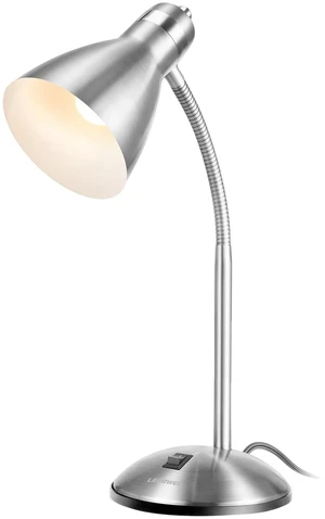 Metal Desk Lamp, Adjustable GooseNeck Reading Light for Bedroom | Compact & Sturdy, Space-Saving for Bedside & Dorm, E26 Table Lamp, Eye-Caring, Ideal for Study, Office, Back to School Metal Desk Lamp, Adjustable GooseNeck Reading Light for Bedroom | Compact & Sturdy, Space-Saving for Bedside & Dorm, E26 Table Lamp, Eye-Caring, Ideal for Study, Office, Back to School