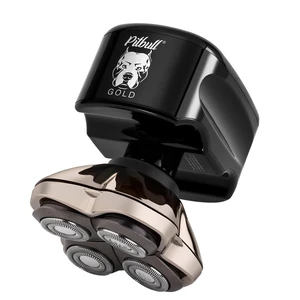 Pitbull Gold PRO GX5 Head and Face Shaver, Cordless Razor | Cordless Wet or Dry Rotary Head & Face Shaver with a Powerful Motor, LED Battery Display, PRO Blades & Pitbull Travel Case Pitbull Gold PRO GX5 Head and Face Shaver, Cordless Razor | Cordless Wet or Dry Rotary Head & Face Shaver with a Powerful Motor, LED Battery Display, PRO Blades & Pitbull Travel Case