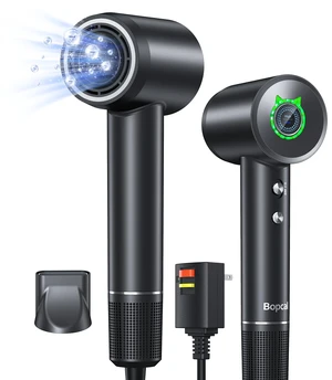 Hair Dryer - Ionic Blow Dryer with Concentrator for All Hair Types,110000 RPM High-Speed Fast Drying Lightweight and Quiet, 200 Million Negative Ions Dryer with Thermo-Control (1500w) Hair Dryer - Ionic Blow Dryer with Concentrator for All Hair Types,110000 RPM High-Speed Fast Drying Lightweight and Quiet, 200 Million Negative Ions Dryer with Thermo-Control (1500w)